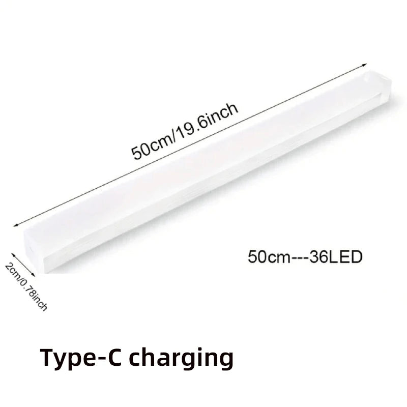 LED Motion Sensor Night Light — Rechargeable, 3 Color Temps, Dimmable, Magnetic, Closet Kitchen Stair