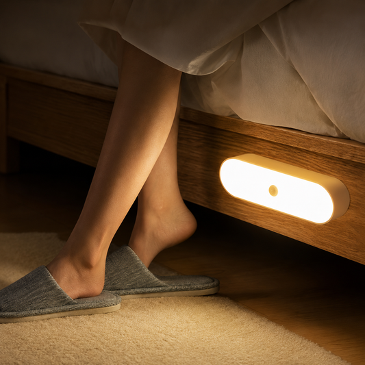 LED Motion Sensor Tube Light — USB Rechargeable, Magnetic Mount, Wardrobe Closet Kitchen Aisle