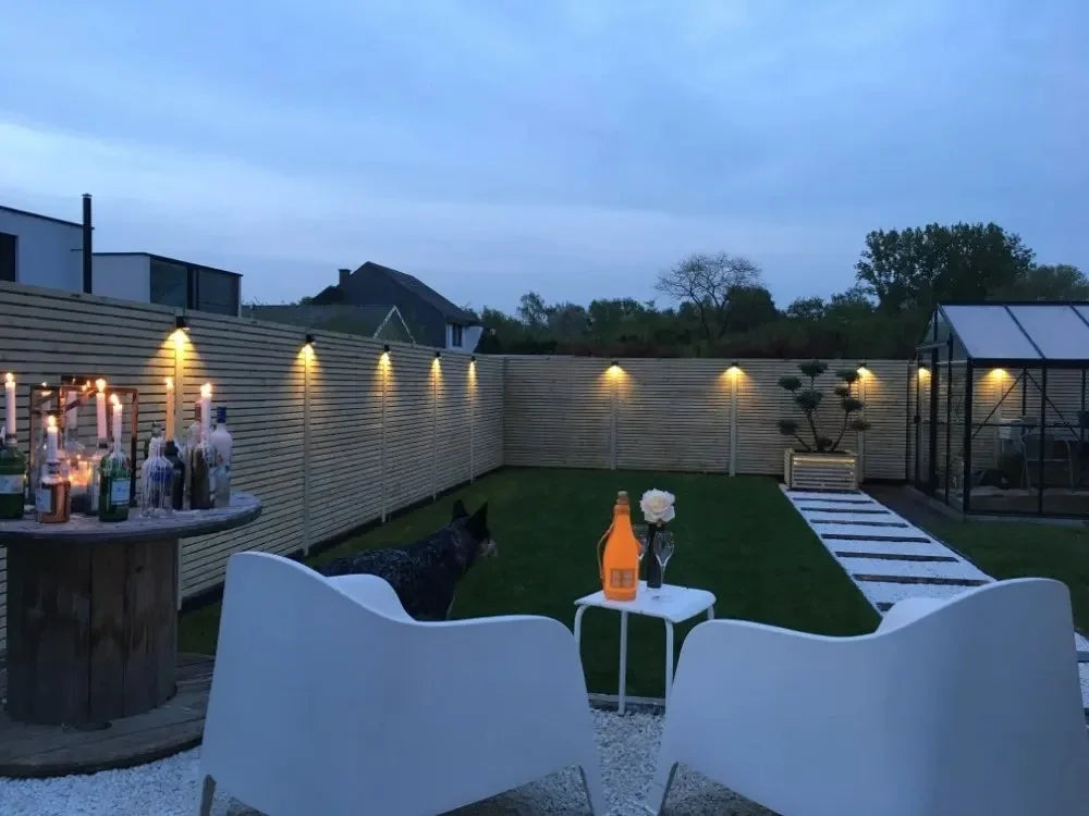 LED Outdoor Wall Lamp — IP65 Waterproof Aluminum Sconce, Balcony Garden, 6 Colors