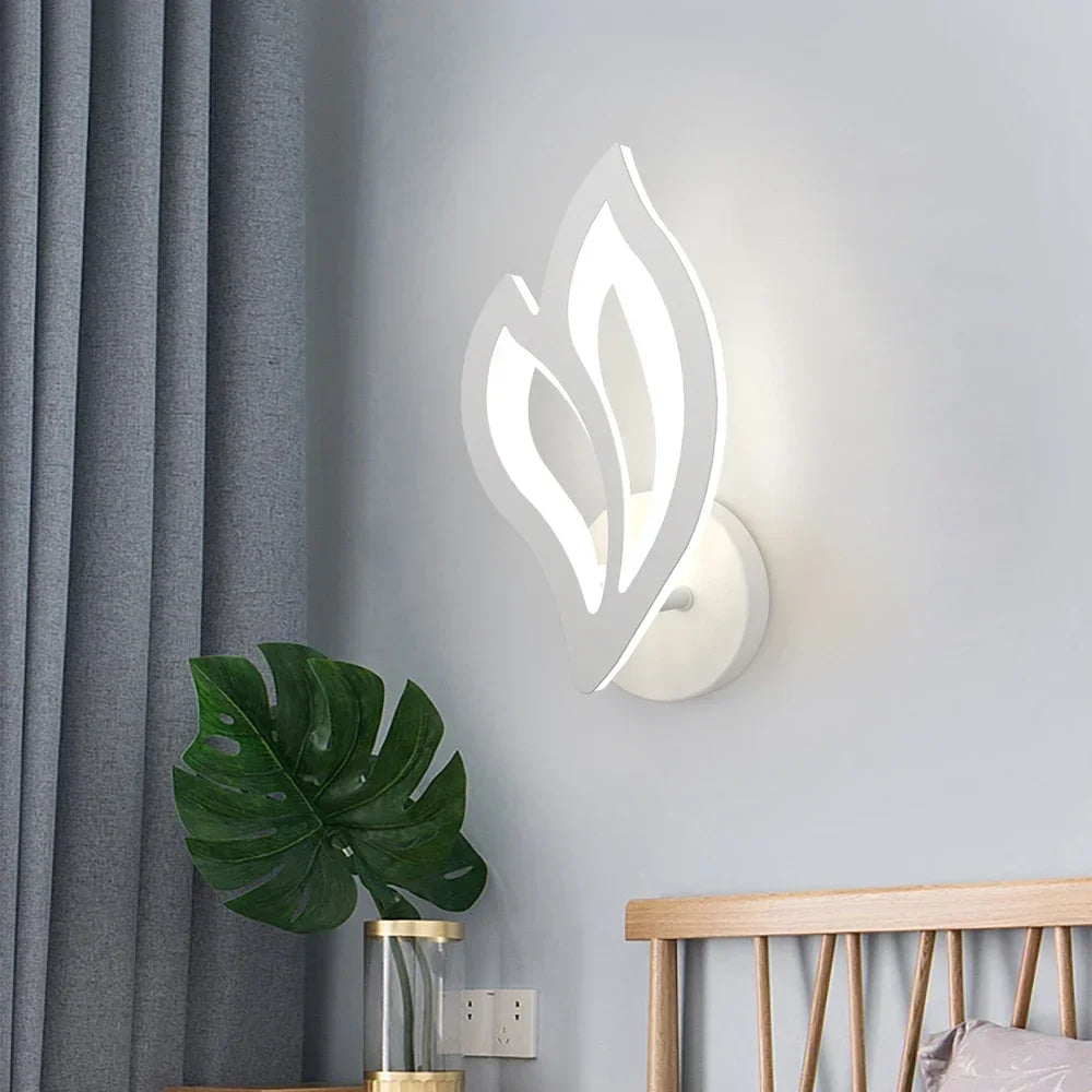 LED Wall Sconce — Modern Acrylic Up Down Light, Touch Switch, Living Room Bedroom