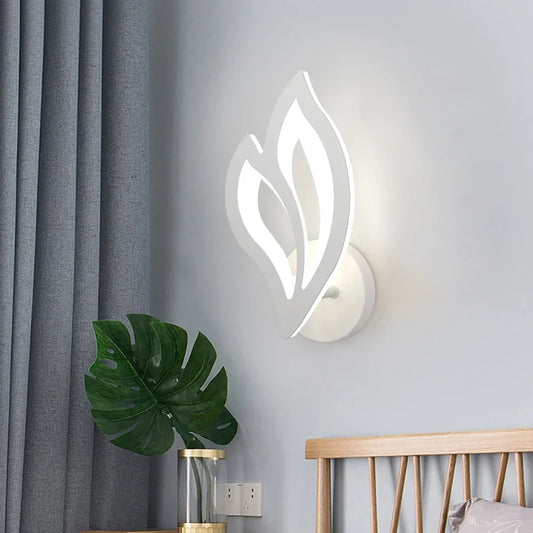 LED Wall Sconce — Modern Acrylic Up Down Light, Touch Switch, Living Room Bedroom
