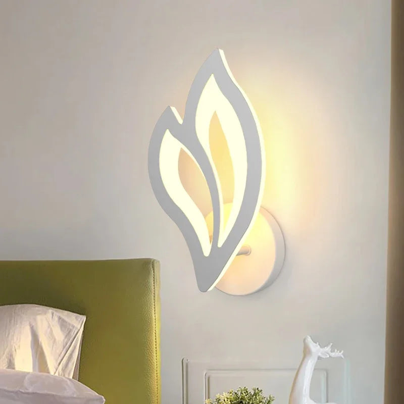LED Wall Sconce — Modern Acrylic Up Down Light, Touch Switch, Living Room Bedroom