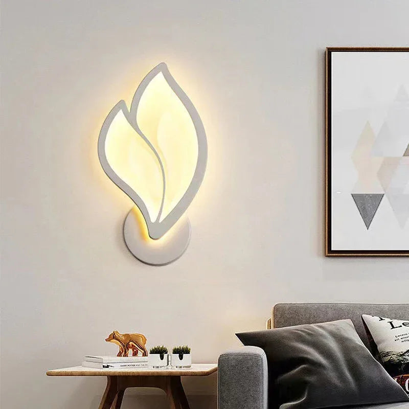LED Wall Sconce — Modern Acrylic Up Down Light, Touch Switch, Living Room Bedroom