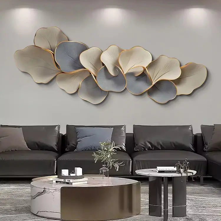LED Backlit Mural Wall Light — Modern Luxury Art Panel, Remote Control, Indoor