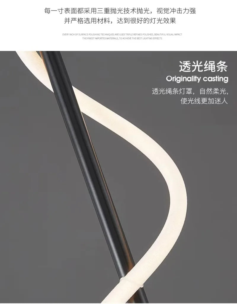 LED Wall Sconce — Italian Minimalist Bedside Lamp, Black Gold White, Living Room Corridor