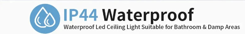 LED Ceiling Light — Ultra-Thin Round Flush Mount, Dimmable, 4 Sizes, Bedroom Living Room