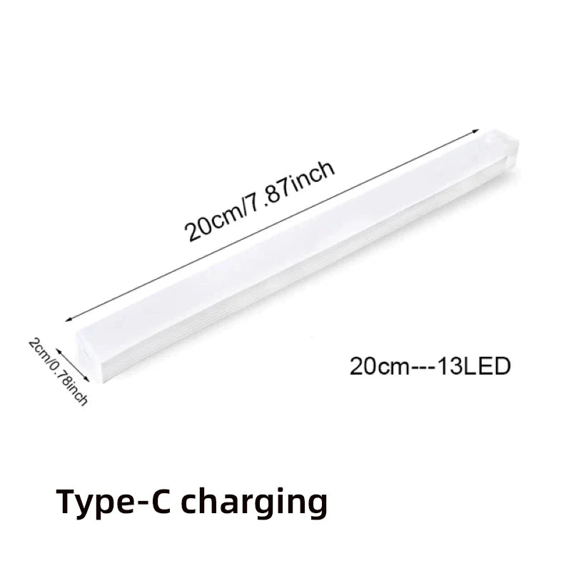 LED Motion Sensor Night Light — Rechargeable, 3 Color Temps, Dimmable, Magnetic, Closet Kitchen Stair