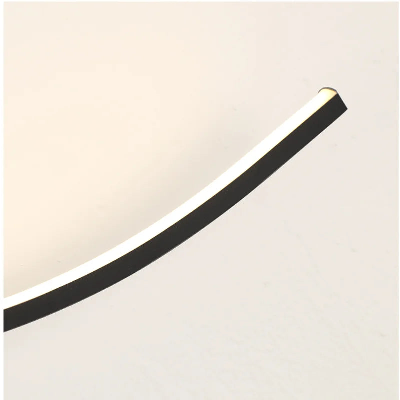 Modern LED Wall Lamp — Aluminum, 3 Color Temps, Dimmable, Living Room Bedroom TV Wall Fixture