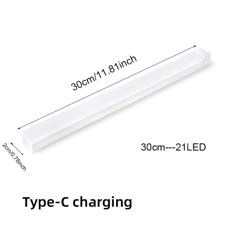 LED Motion Sensor Night Light — Rechargeable, 3 Color Temps, Dimmable, Magnetic, Closet Kitchen Stair