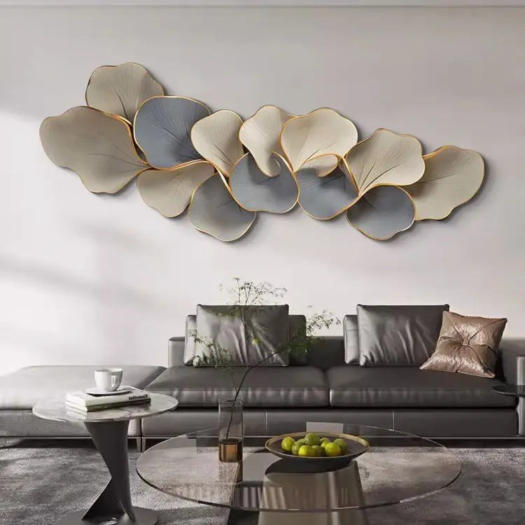 LED Backlit Mural Wall Light — Modern Luxury Art Panel, Remote Control, Indoor