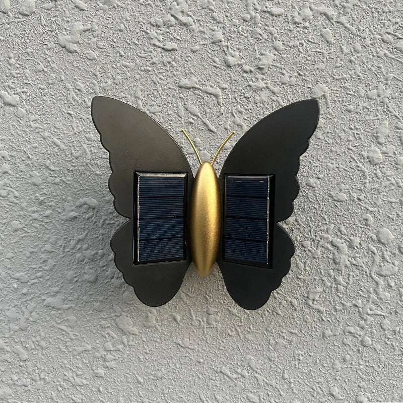 Solar LED Outdoor Wall Light — IP65 Waterproof, 3 Mode, Garden Fence Stair Pathway Decor