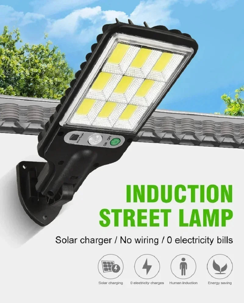 Solar Outdoor Wall Sconce — Waterproof Garden Wall Light, Patio Fence Yard Decor