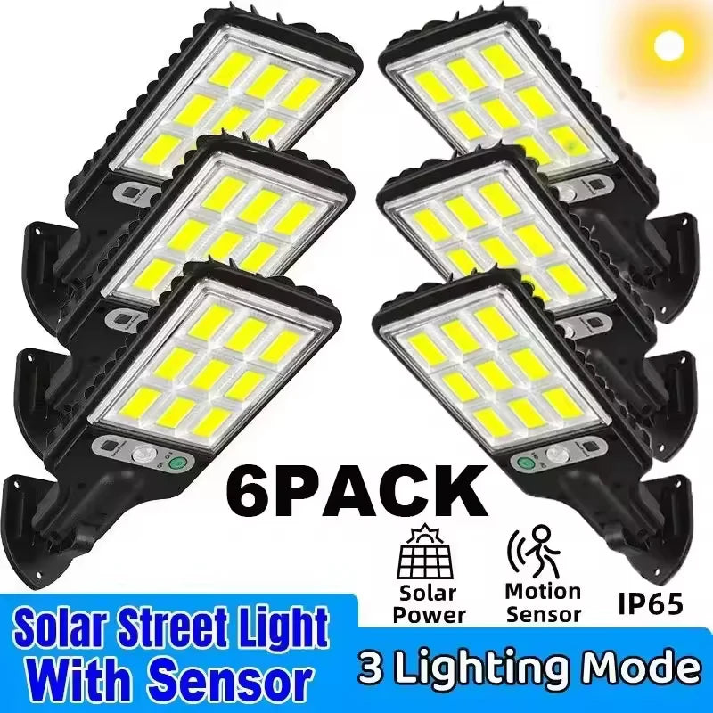 Solar Outdoor Wall Sconce — Waterproof Garden Wall Light, Patio Fence Yard Decor